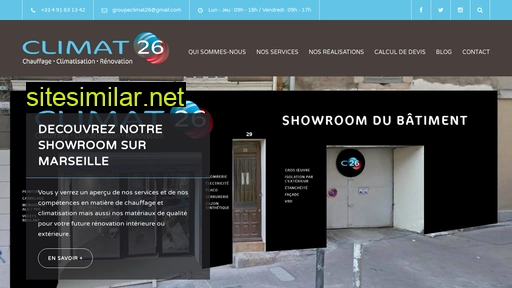climat26.fr alternative sites
