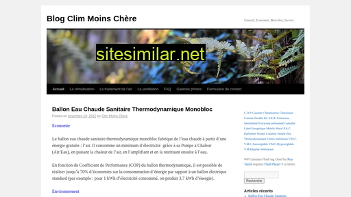 climatiseur-moins-cher.fr alternative sites