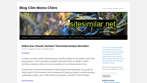 climatiseurmoinscher.fr alternative sites