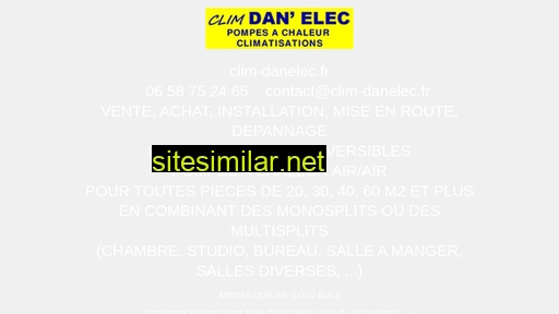 clim-danelec.fr alternative sites