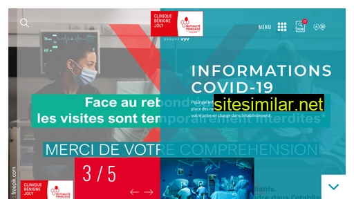clinique-dijon.fr alternative sites