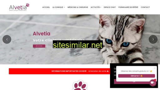 clinique-veterinaire-alvetia.fr alternative sites