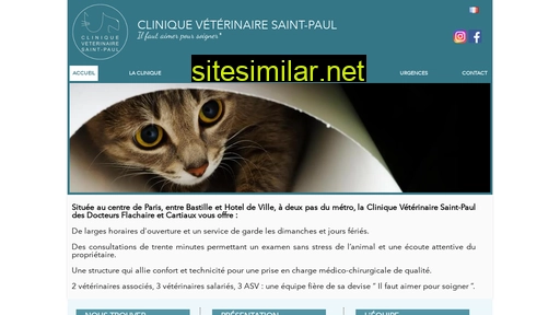 clinique-veterinaire-paris-saint-paul.fr alternative sites