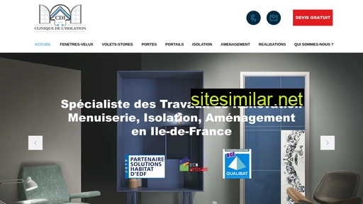 cliniquedelisolation.fr alternative sites