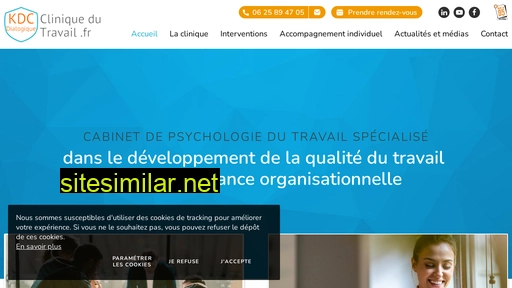 cliniquedutravail.fr alternative sites