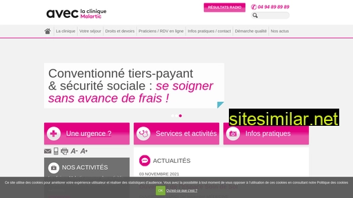 cliniquemalartic.fr alternative sites