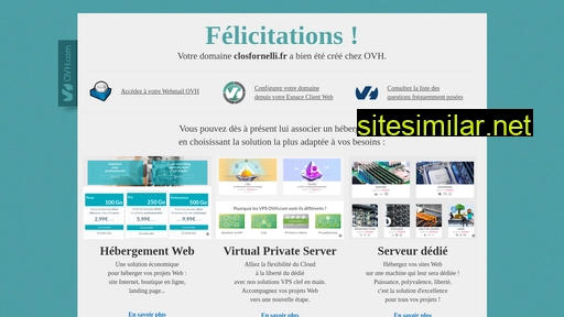 closfornelli.fr alternative sites