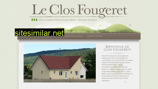 closfougeret.fr alternative sites