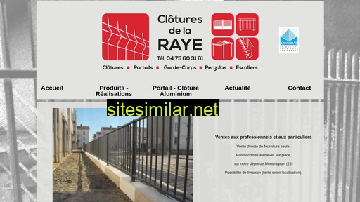 cloturedelaraye.fr alternative sites