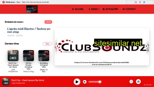 clubsoundz.fr alternative sites