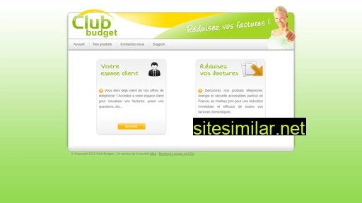 club-budget.fr alternative sites