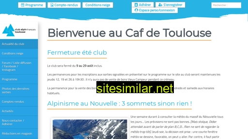 clubalpintoulouse.fr alternative sites