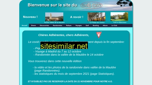 clubcett.fr alternative sites