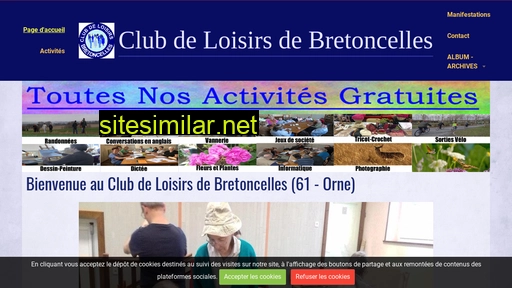 clubdeloisirsbretoncelles.fr alternative sites