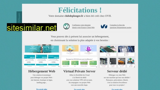 clubdeplongee.fr alternative sites