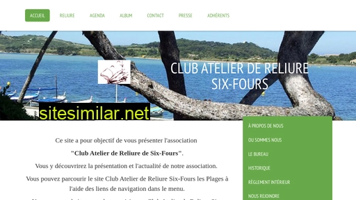 clubreliure-sixfours.fr alternative sites