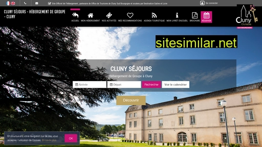 cluny-sejours.fr alternative sites