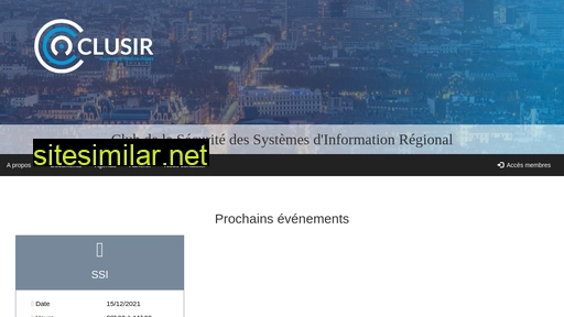 clusir-rha.fr alternative sites