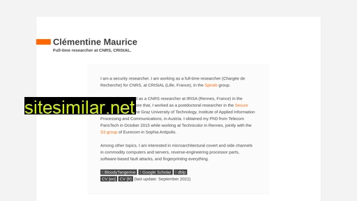 cmaurice.fr alternative sites