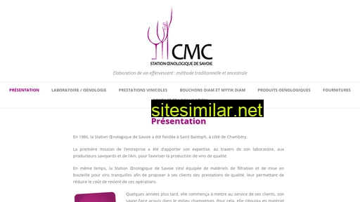 cmc-station-oenologique.fr alternative sites