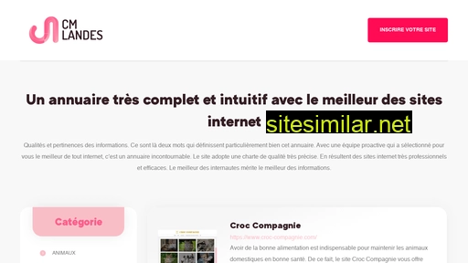 cm-landes.fr alternative sites