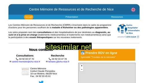 cmrr-nice.fr alternative sites