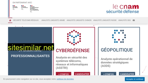 cnamsecuritedefense.fr alternative sites