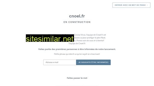 cnoel.fr alternative sites