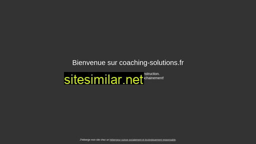coaching-solutions.fr alternative sites