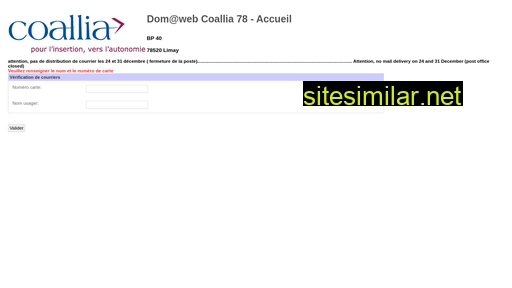Coallia78-domaweb similar sites