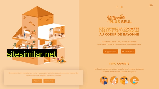 cocotte-coworking.fr alternative sites