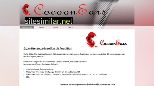 cocoonears.fr alternative sites
