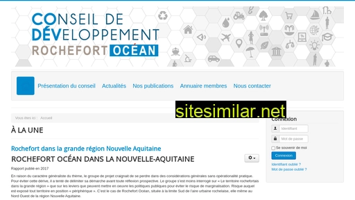 codev-rochefortocean.fr alternative sites