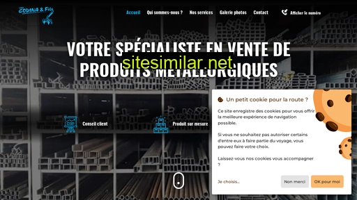codinaproduitsmetallurgiques.fr alternative sites