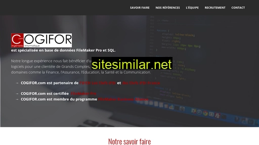cogifor.fr alternative sites