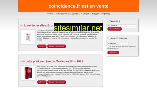 coincidence.fr alternative sites