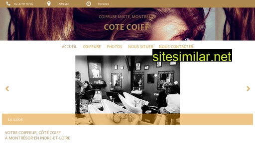 coiffeur-cotecoiff-montresor.fr alternative sites