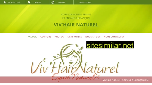 coiffeur-vivhair-naturel.fr alternative sites