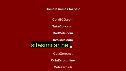 colazero.fr alternative sites