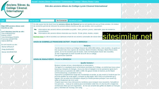 collegecevenol.free.fr alternative sites