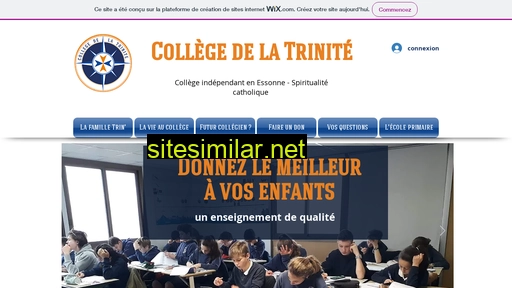 collegedelatrinite.fr alternative sites