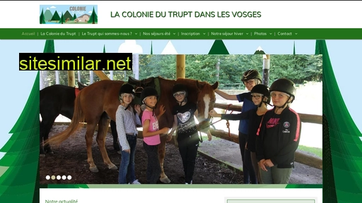 coloniesdutrupt.fr alternative sites