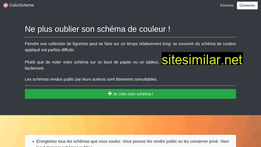 colorsheme.fr alternative sites