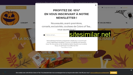 colorsoftea.fr alternative sites