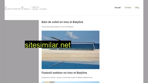 collectiondefamille.fr alternative sites