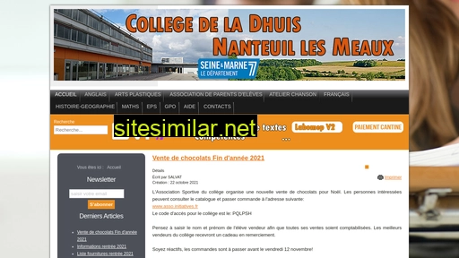 collegedhuis.fr alternative sites