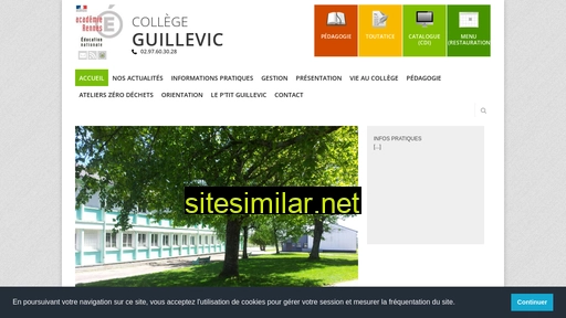 collegeguillevic.fr alternative sites