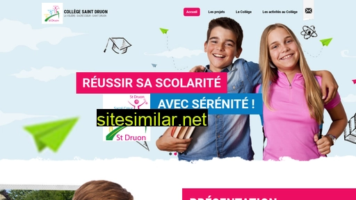 collegesaintdruon.fr alternative sites