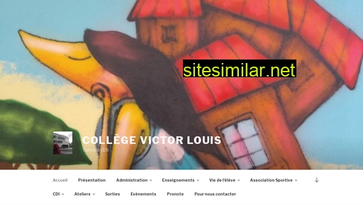 collegevictorlouis.fr alternative sites