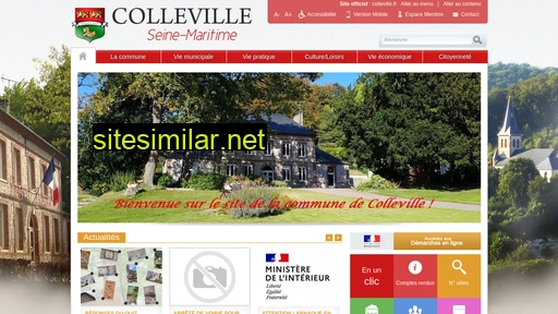 colleville.fr alternative sites